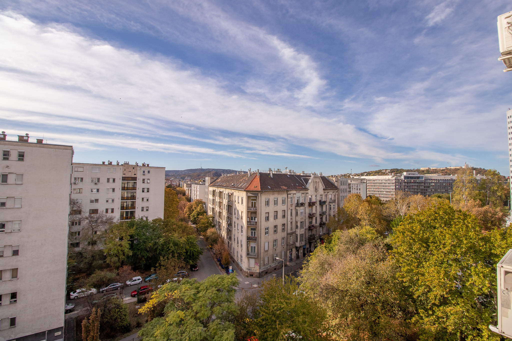 View towards the Buda hills