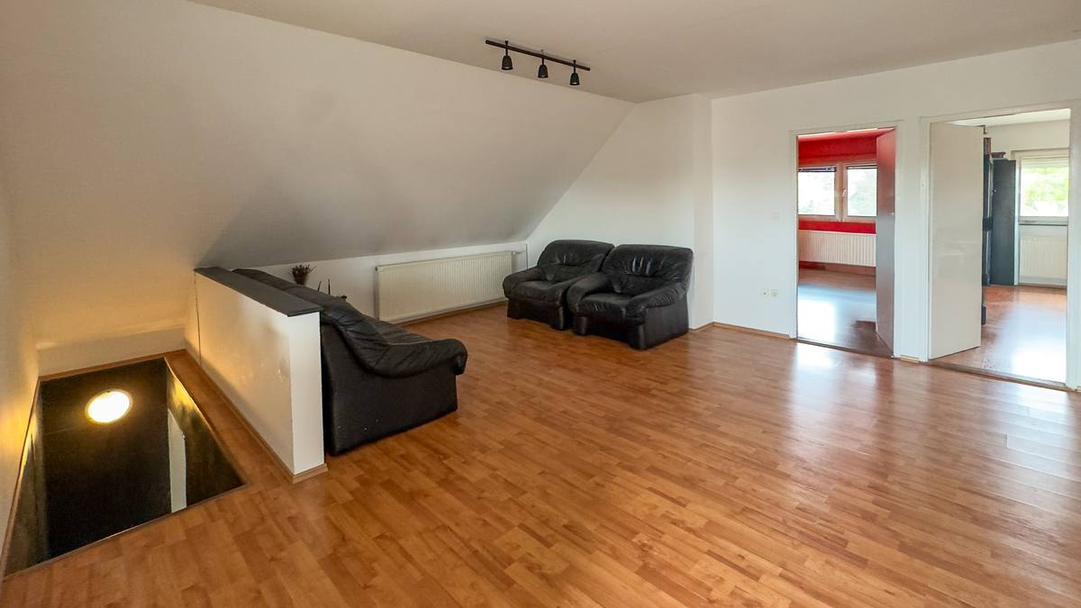 Attic living room