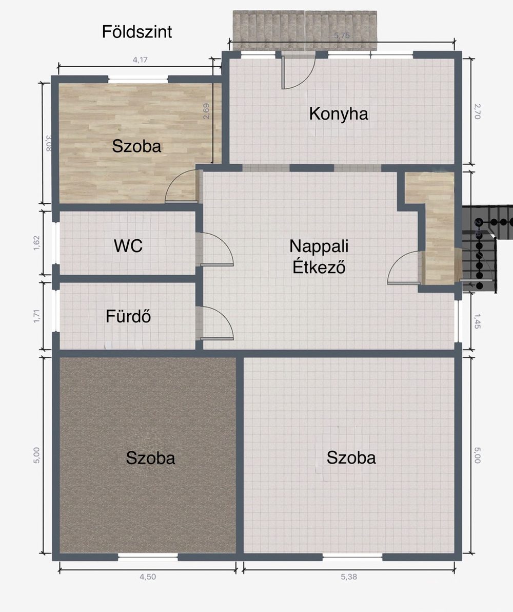 Floor plan – ground floor