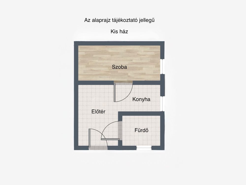 Floor plan – small house