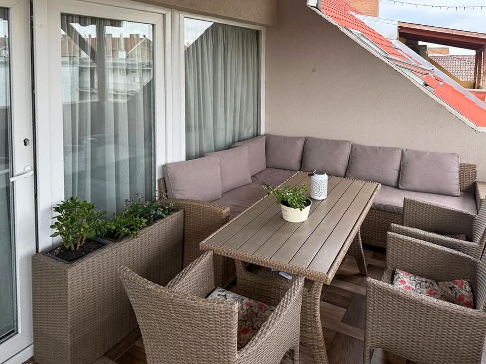 Terrace – view over the city