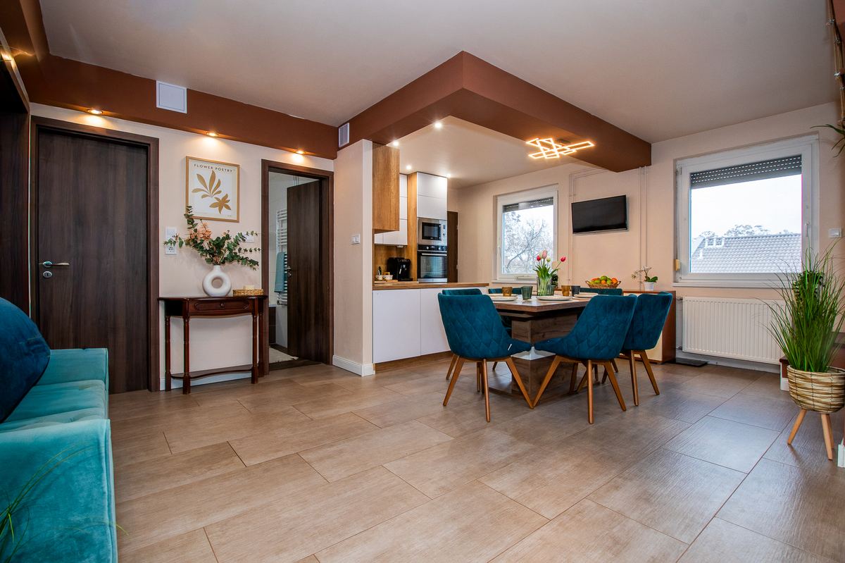 Dining and living area